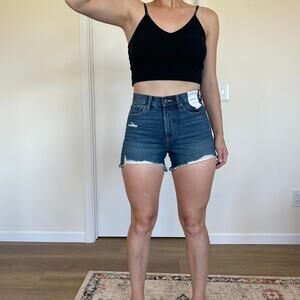 NWT Calvin Klein Distressed Denim Shorts